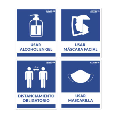 CARTELES PROTOCOLO CON RECOMENDACIONES COVID19