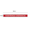 PACK VINILO DISTANCIAMIENTO SOCIAL - CARTELES COVID-19 - Imagen 7